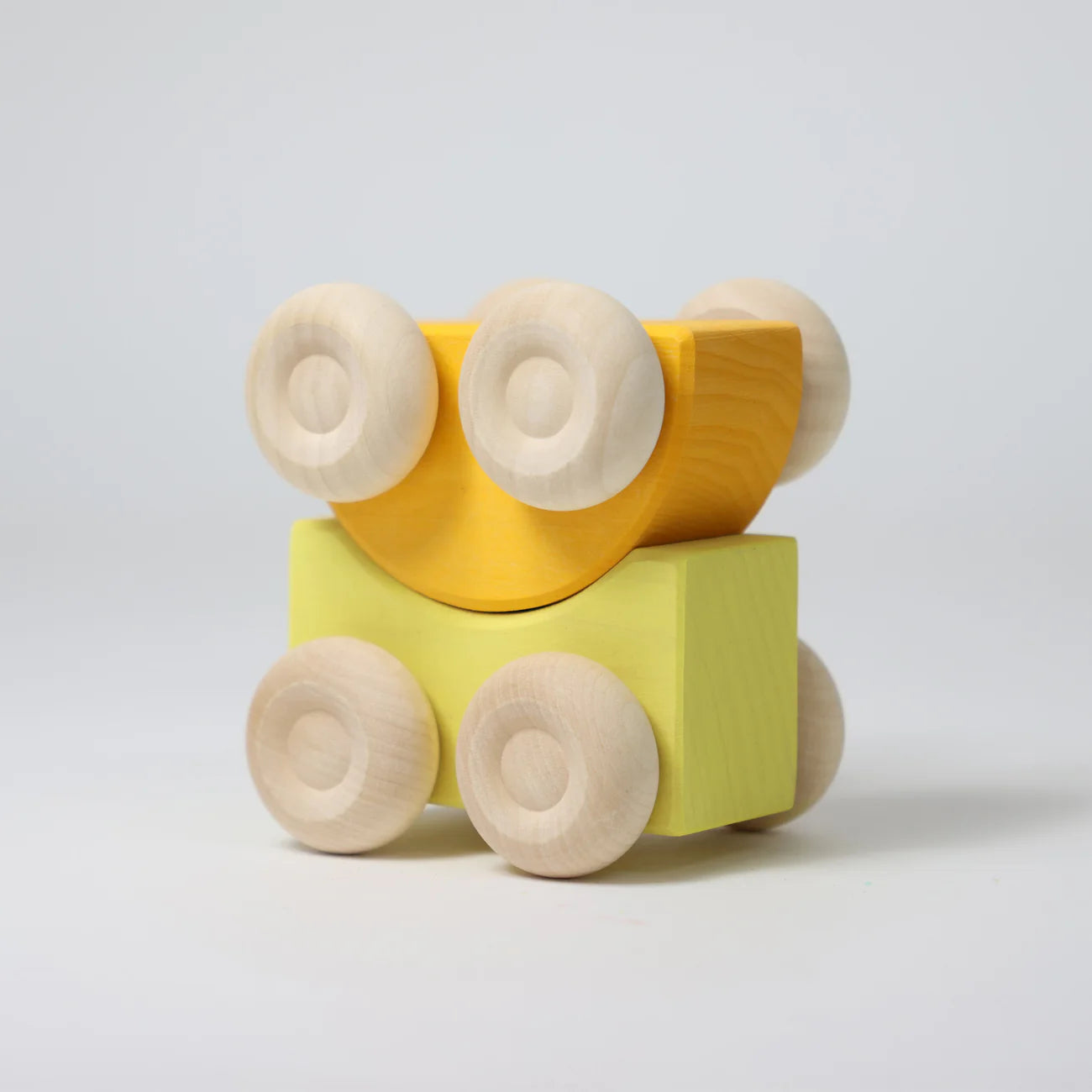 Grimm's Stacking Cars - Yellow - Image 4