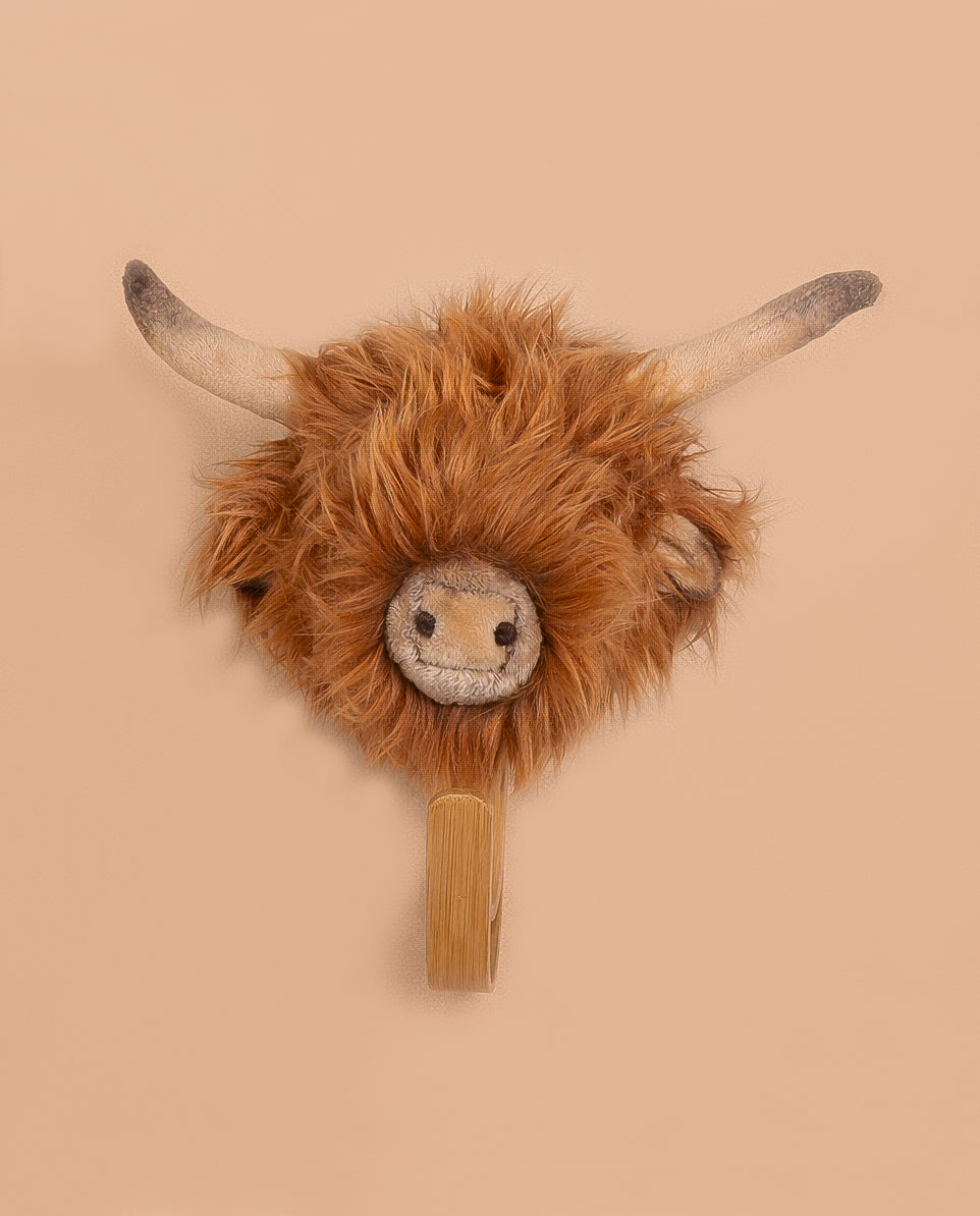 Coat Hanger - Highland Cow