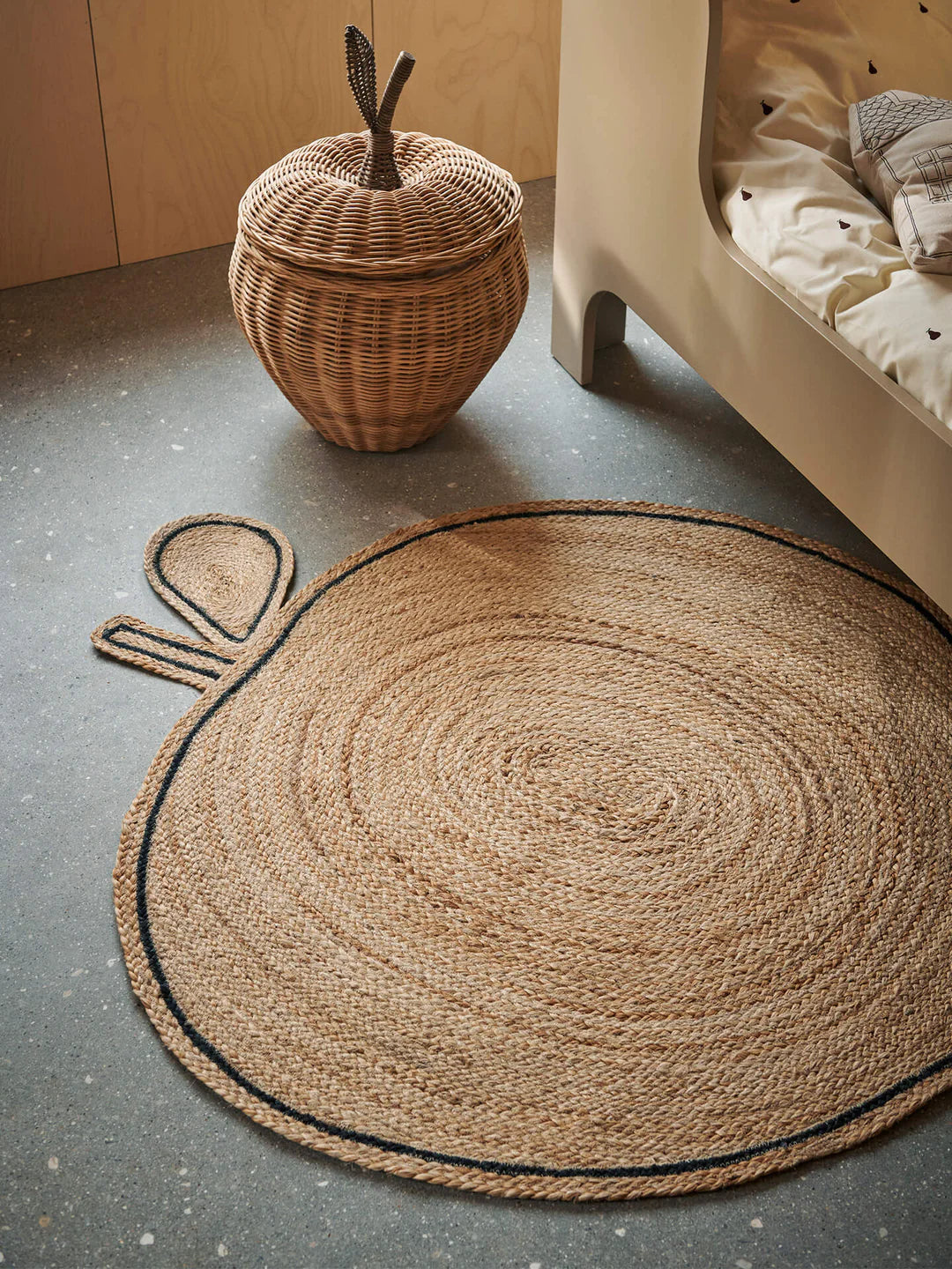 Ferm Living Apple Braided Jute Rug