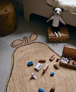 Ferm Living Pear Braided Jute Rug
