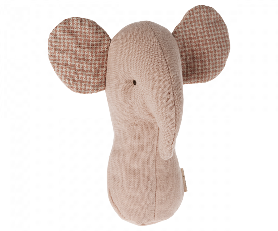 Lullaby Friend Rattles, Elephant - Rose - Image 2