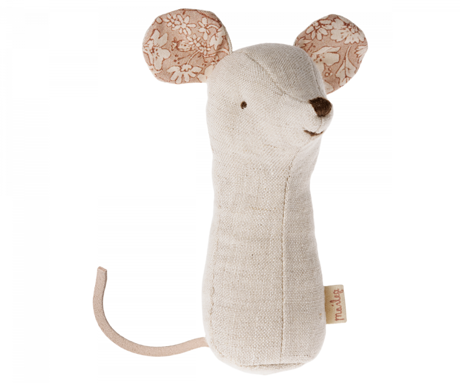 Lullaby Friend Rattles, Mouse - Nature - Image 3