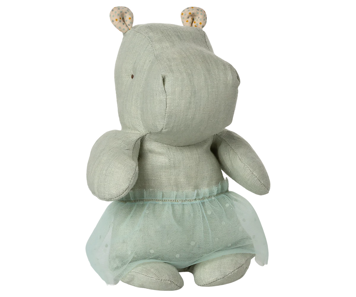 Hippo With Skirt, Small - Mint - Image 3