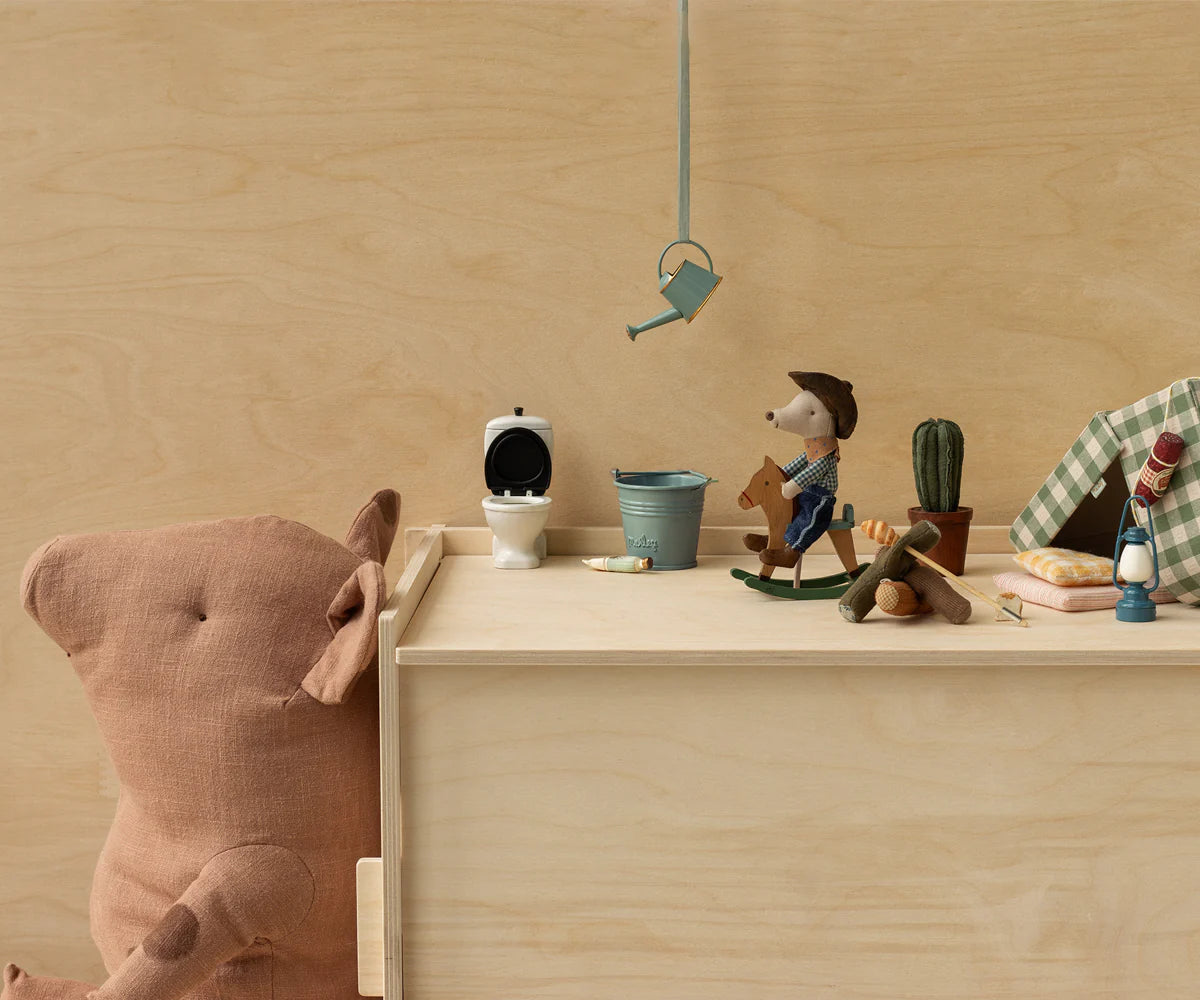 Cowboy Mouse on Rocking Horse, Little Brother - Image 5