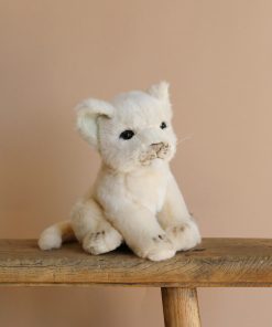 Lion Cub Sitting Stuffed Animal
