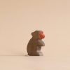 Handmade Holzwald Baboon