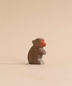 Handmade Holzwald Baboon