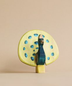Handmade Holzwald Peacock Open