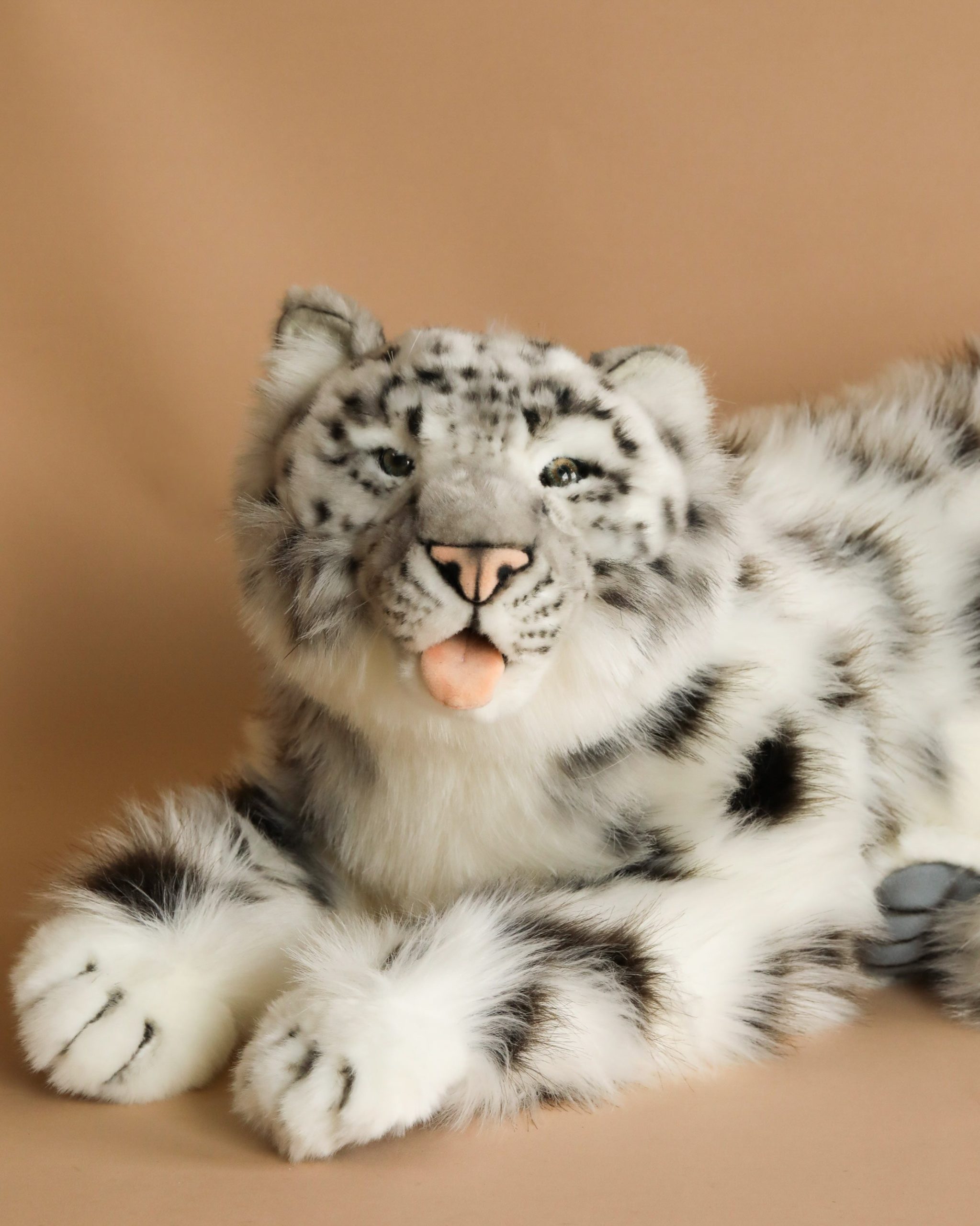 Snow Leopard Stuffed Animal - Image 2