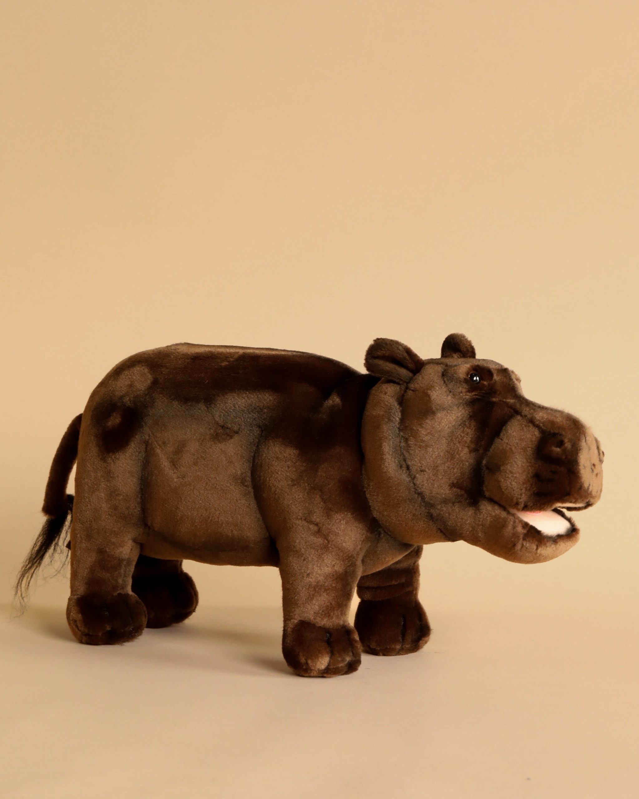 Happy Hippo Stuffed Animal - Image 2
