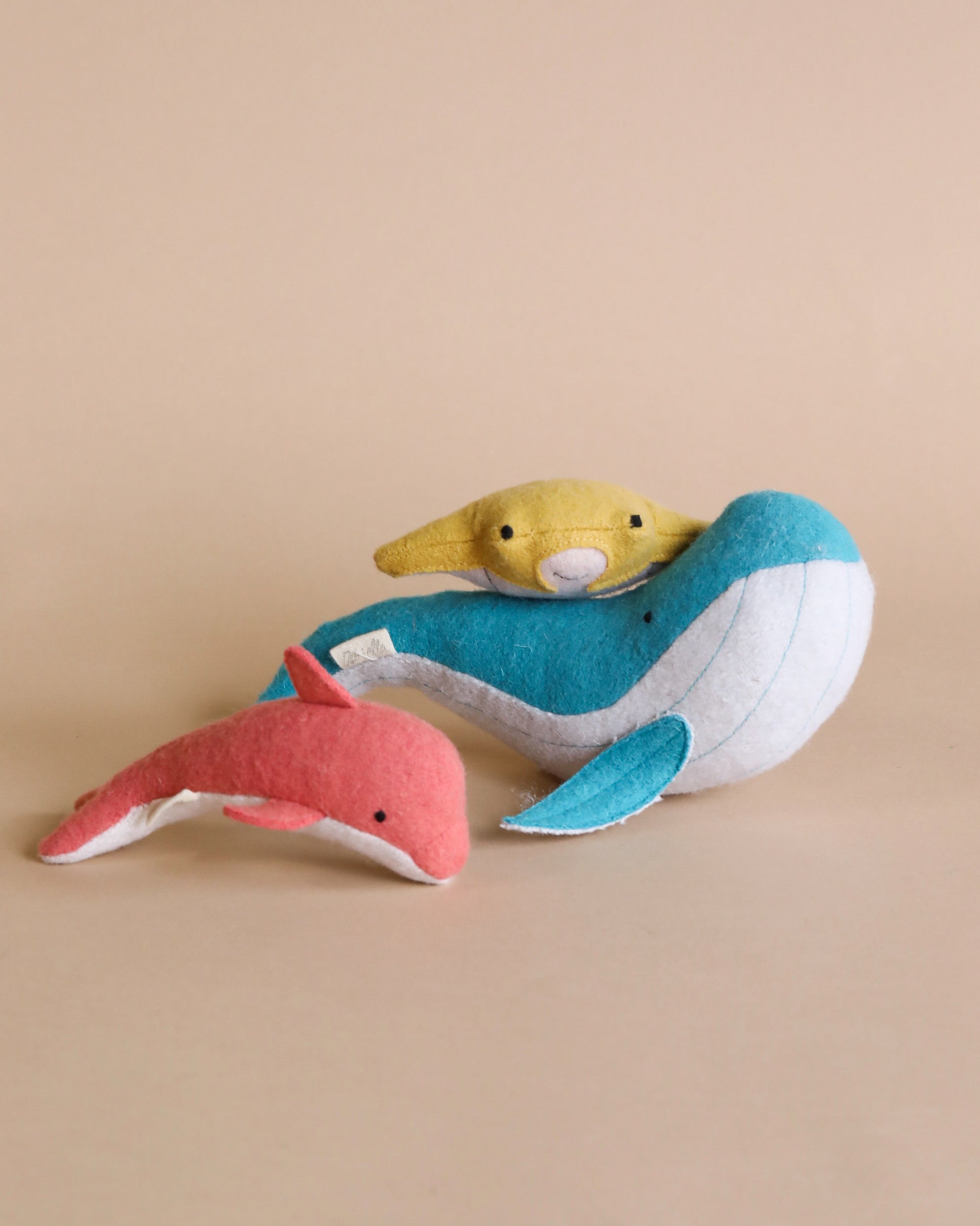 Olli Ella Holdie Folk Felt Ocean Animals
