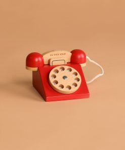 Vintage Wooden Telephone