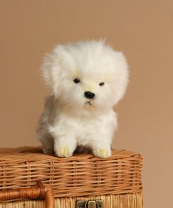 Maltese Tea Cup Dog Stuffed Animal