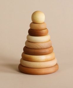 Natural Wooden Stacker