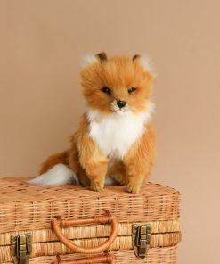 Sitting Fox Stuffed Animal