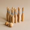 Wooden Bowling Set