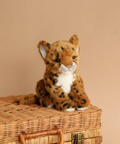 Jaguar Cub Sitting Stuffed Animal