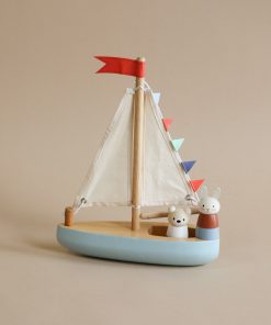 Wooden Sail Boat