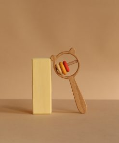 Sabo Concept Bear and Rings Rattle