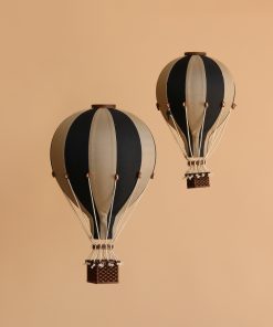 Hot Air Balloon - Black