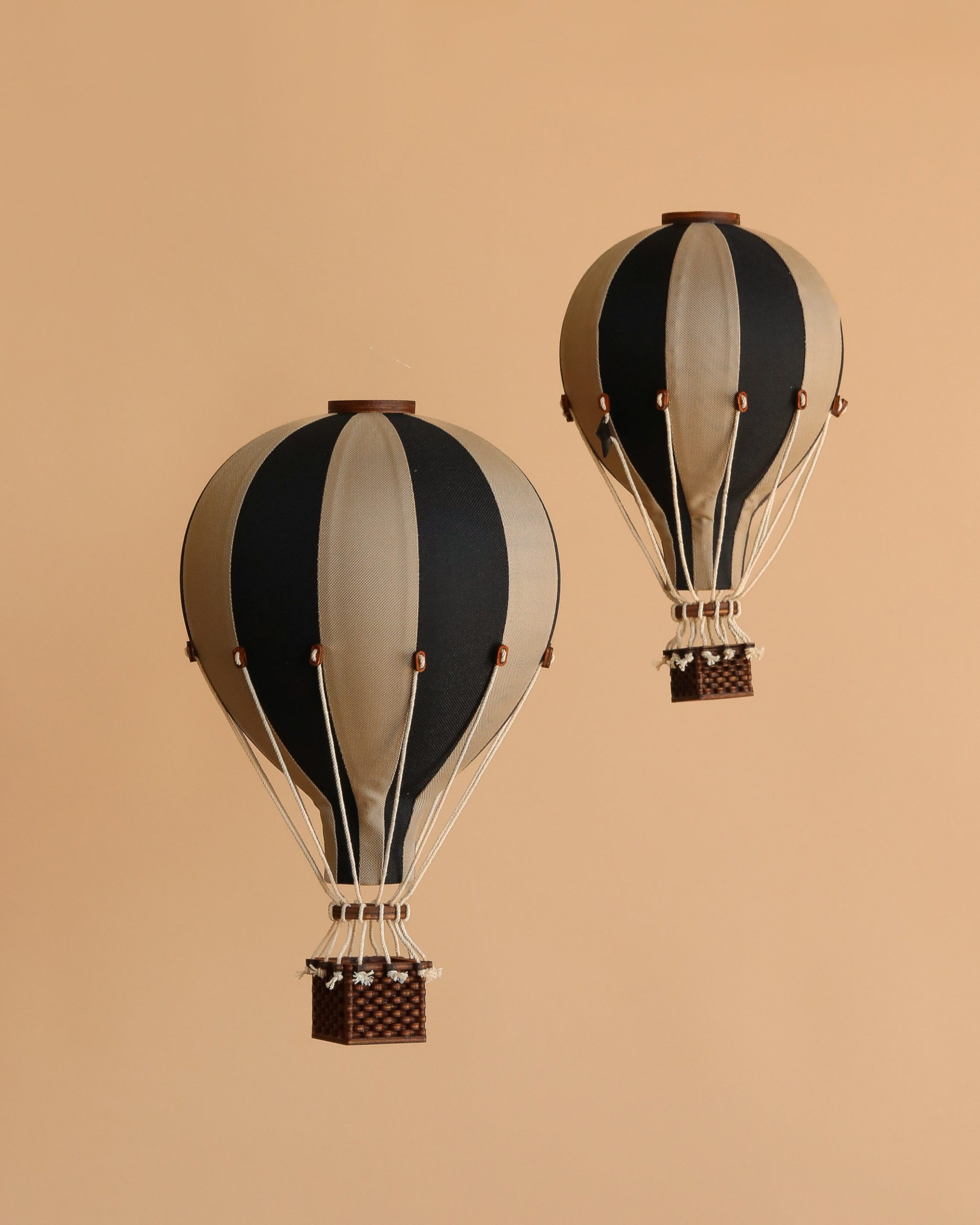 Hot Air Balloon - Black