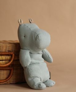 Hippo, Medium - Blue Grey