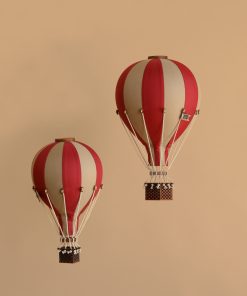 Hot Air Balloon - Burgundy
