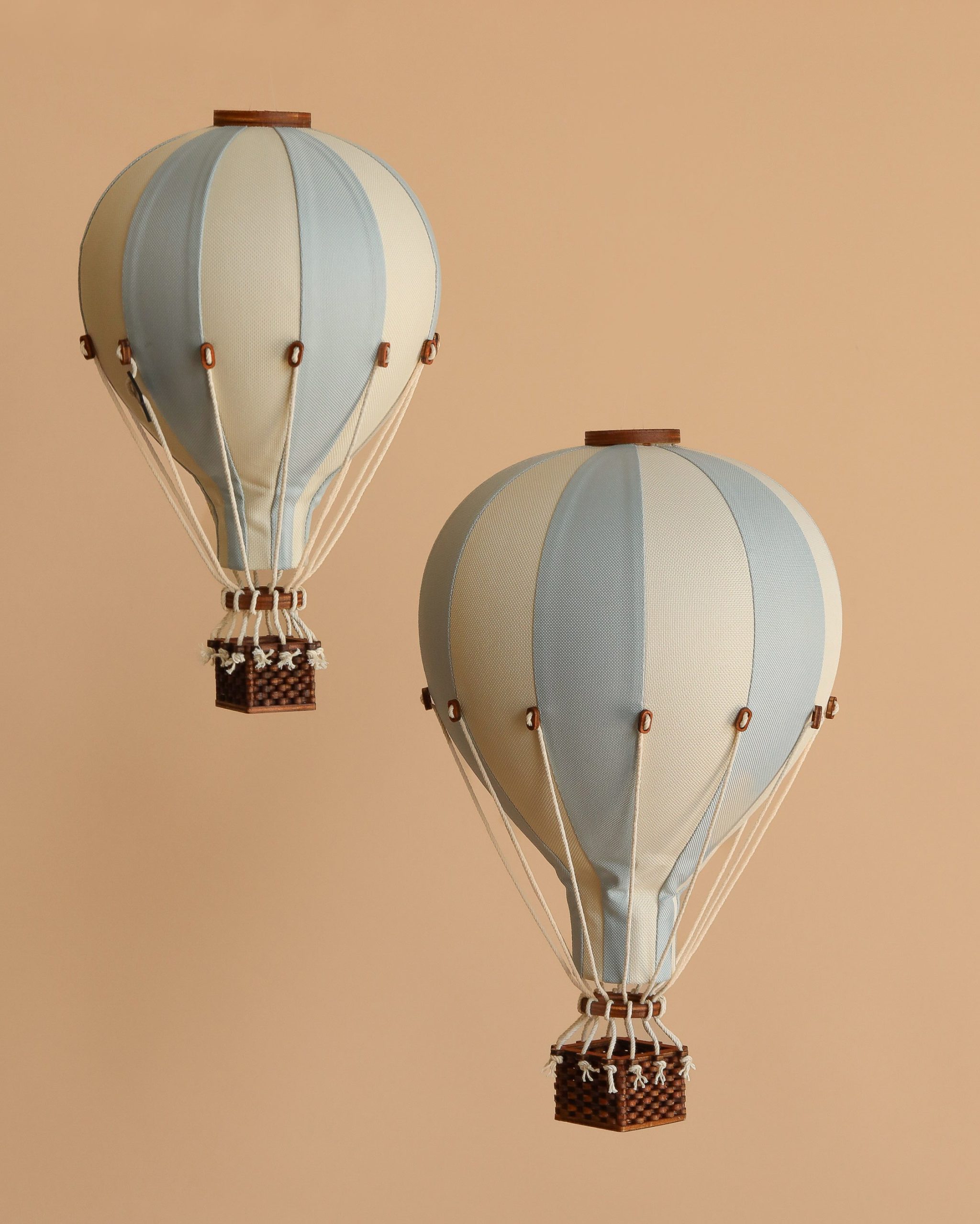 Hot Air Balloon - Light Blue