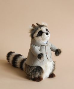 Papa Raccoon With Jacket Stuffed Animal