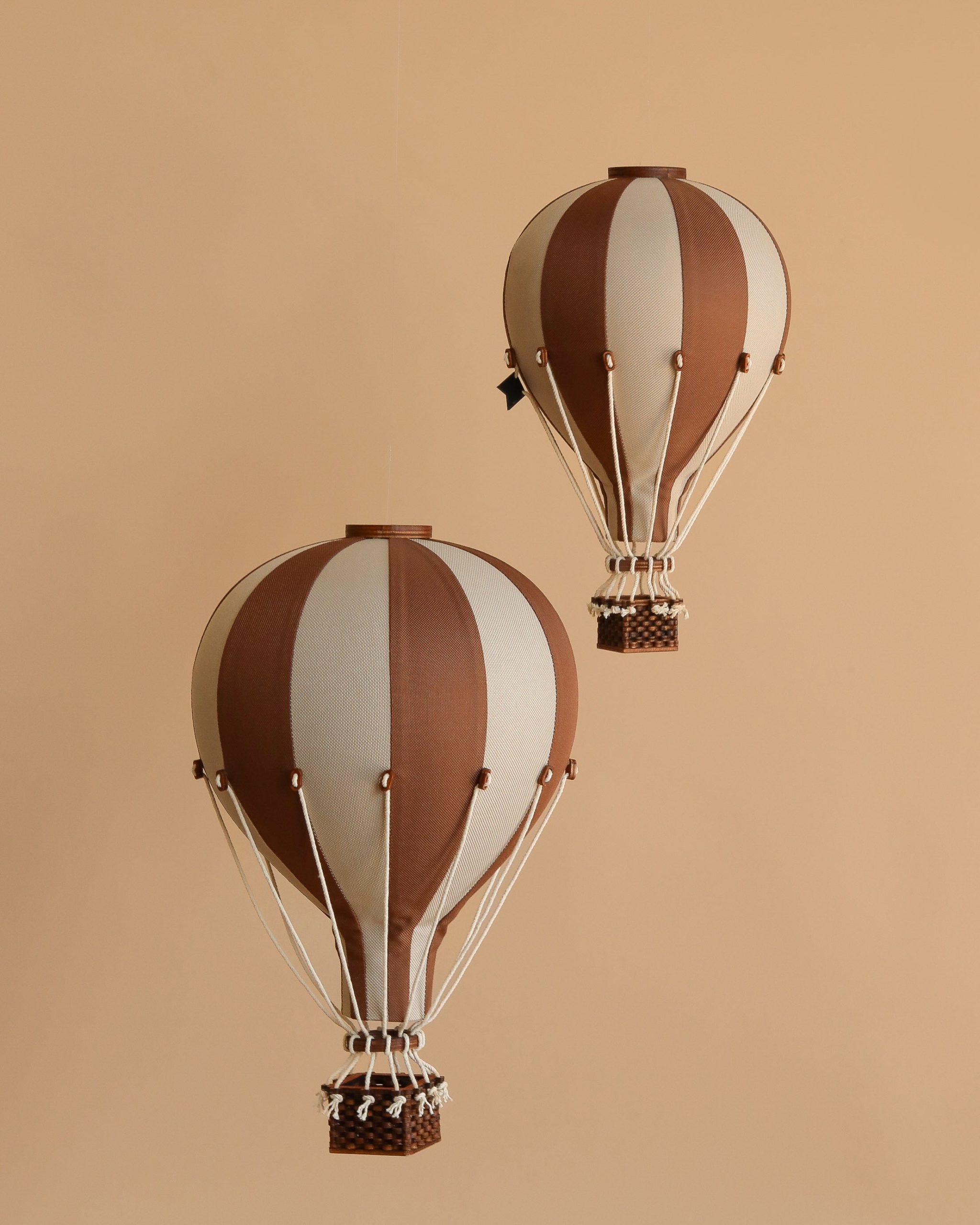 Hot Air Balloon - Dark Brown