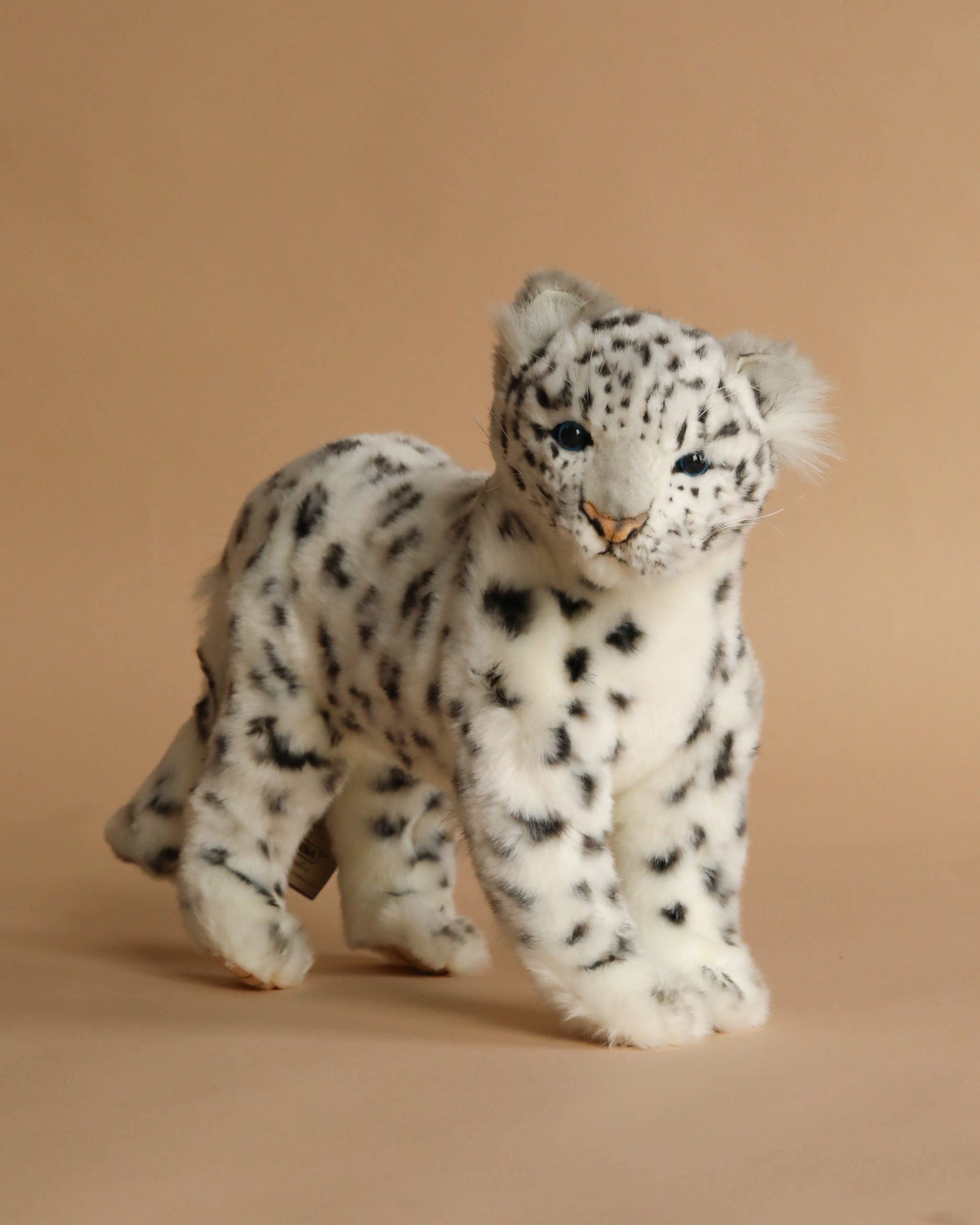 Snow Leopard Standing Stuffed Animal