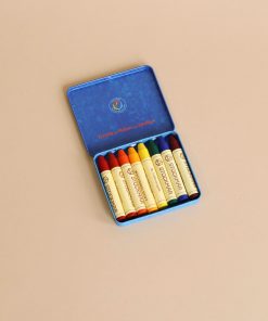 Stockmar Wax Stick Crayons Waldorf Tin Case - 8 Assorted