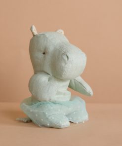 Hippo With Skirt, Small - Mint