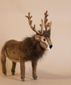 Brown Reindeer Stuffed Animal, 15"