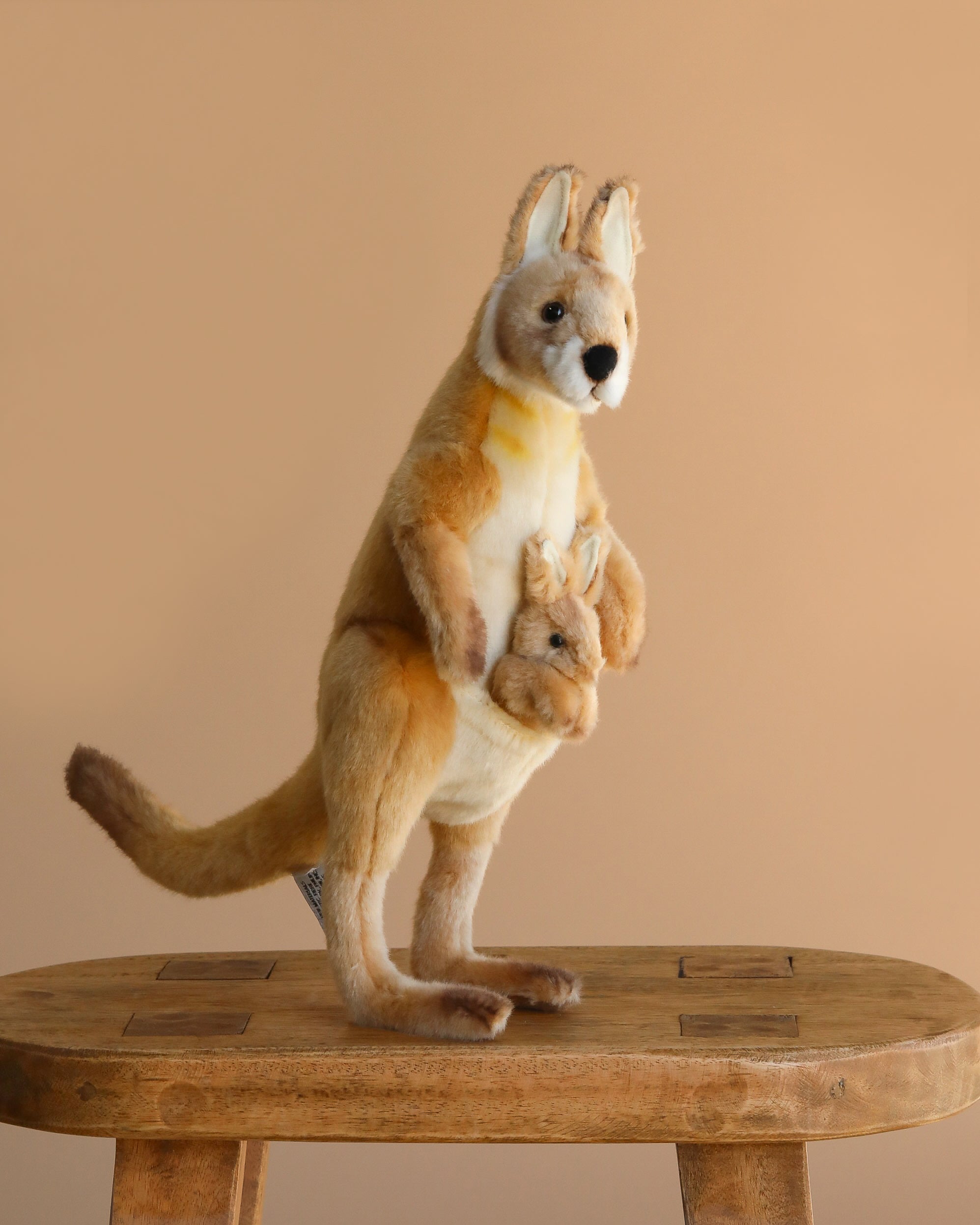 Kangaroo Mom Stuffed Animal