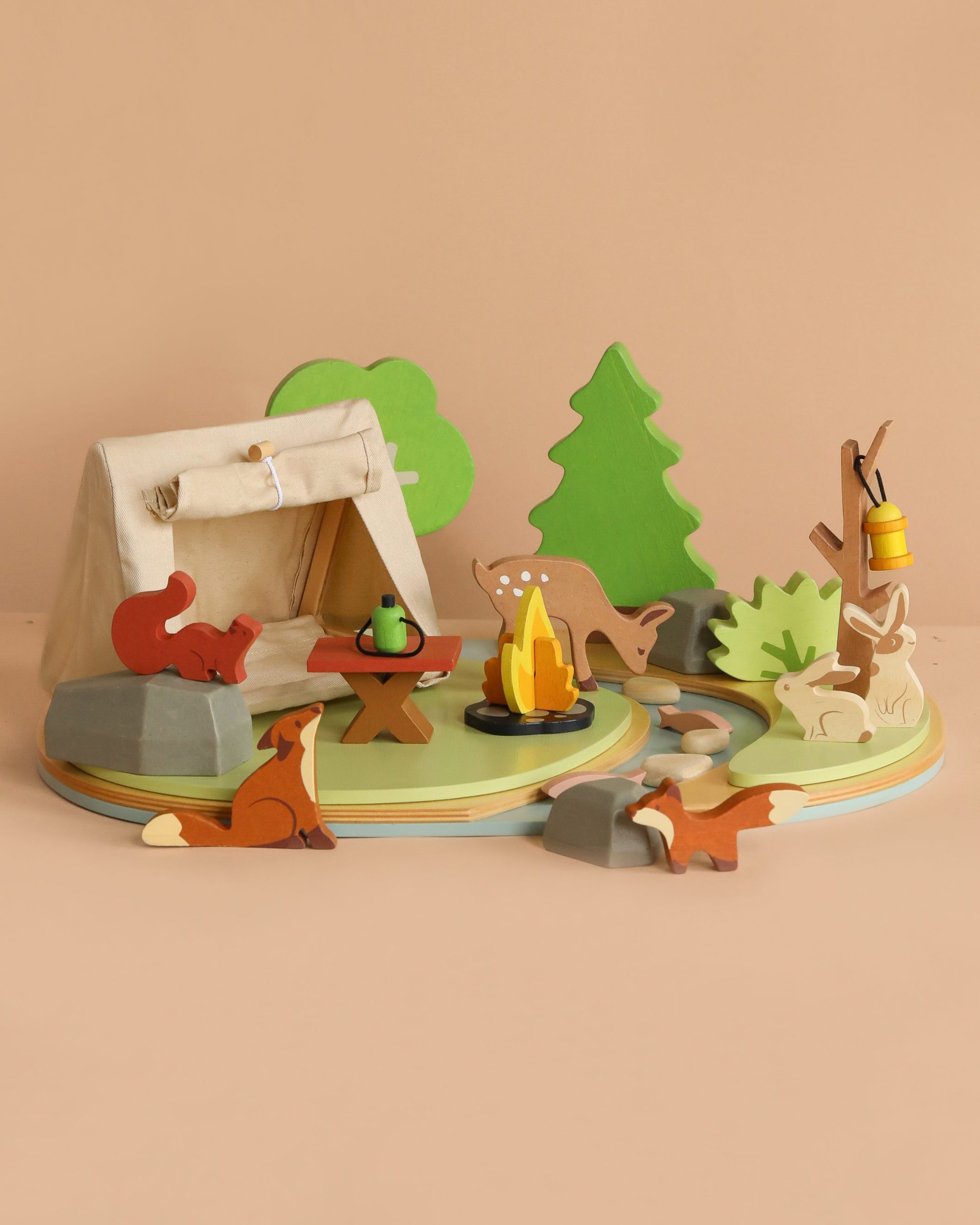 Wildlife Camping Playset