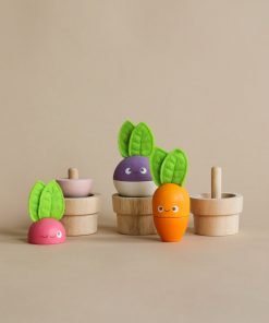 Stacking Wooden Veggies
