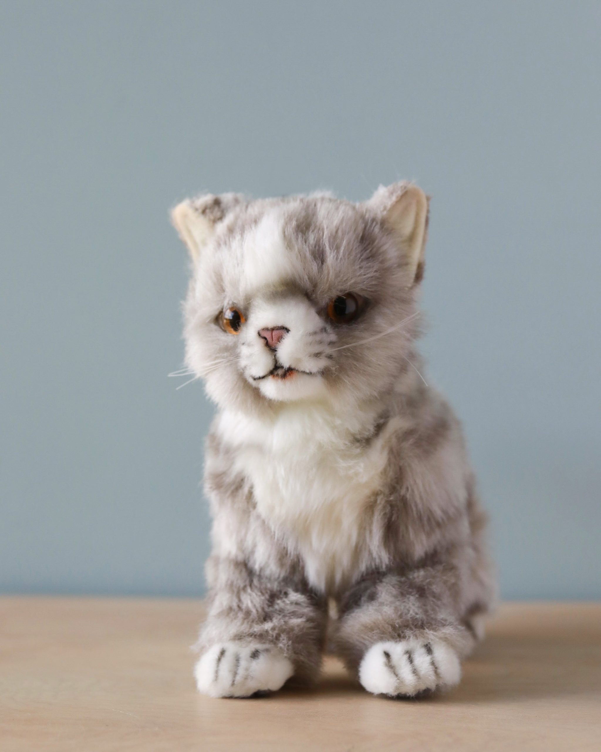 Grey Cat Stuffed Animal - Image 2