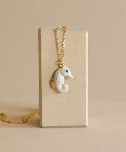 Arctic Seahorse Necklace