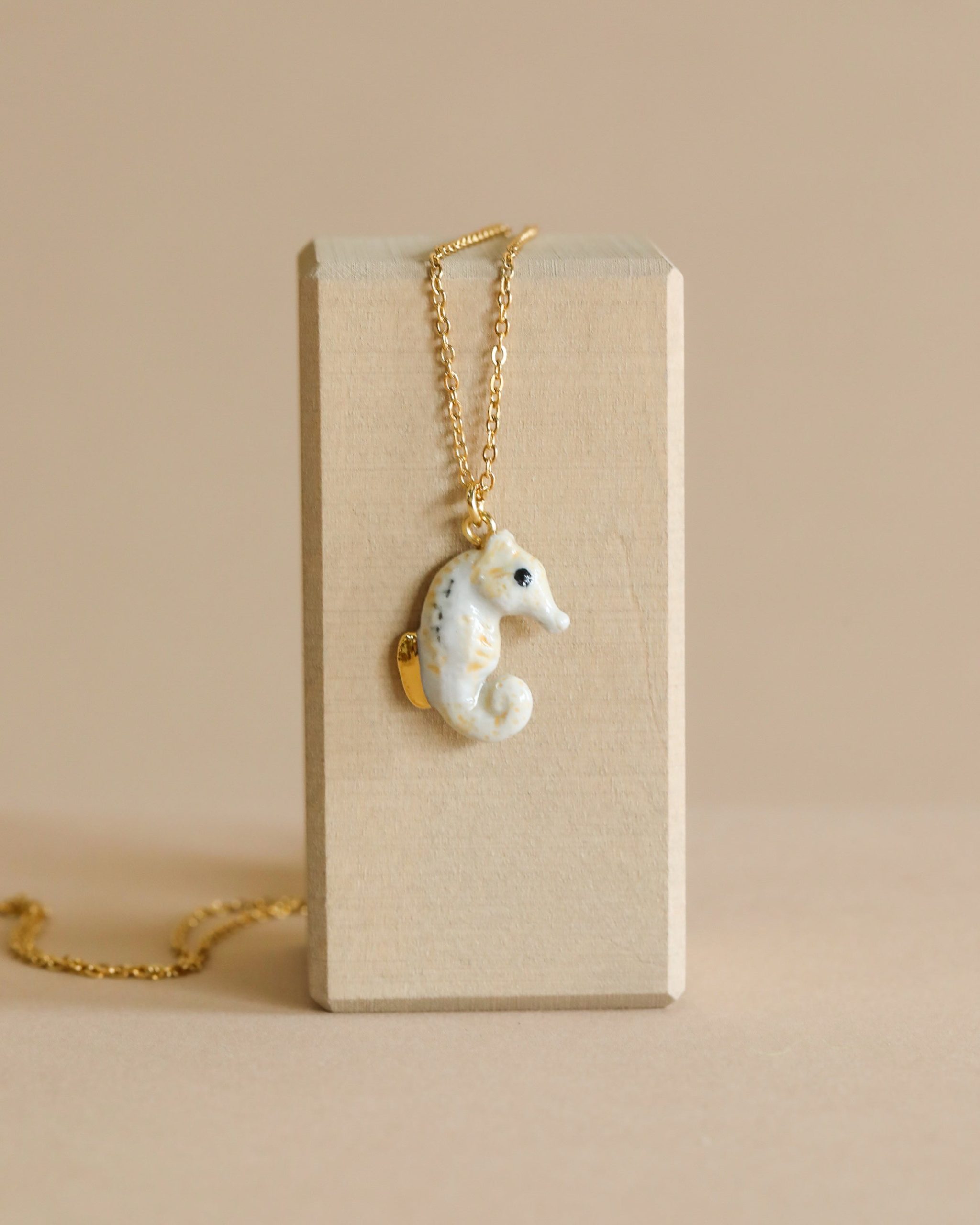 Arctic Seahorse Necklace