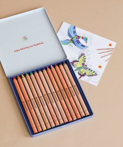 Stockmar Triangular Colored Pencil Set - 12 Colors + Graphite Pencil