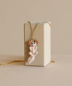 Axolotl Salamander Necklace