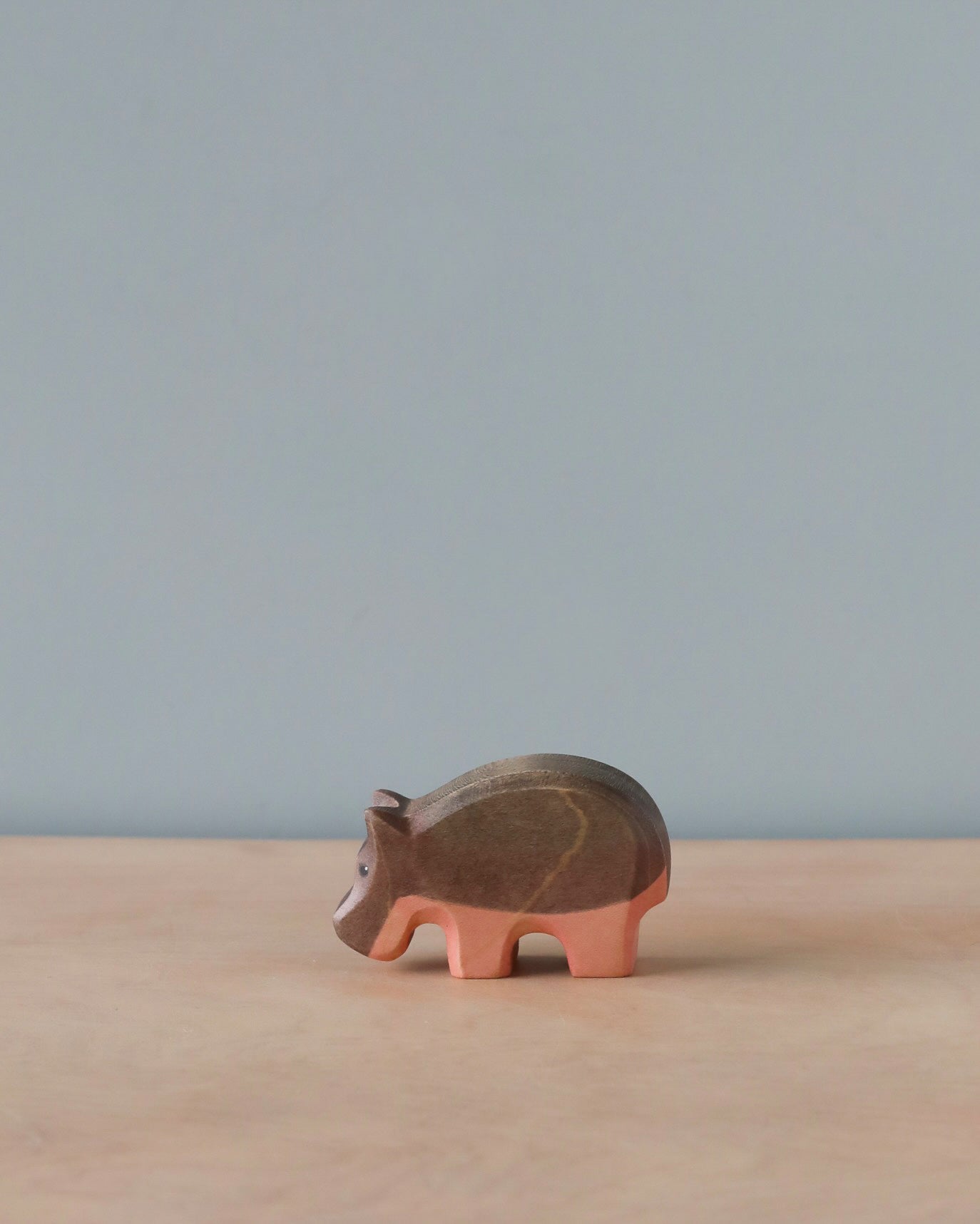 Handmade Holzwald Small Hippo - Image 2