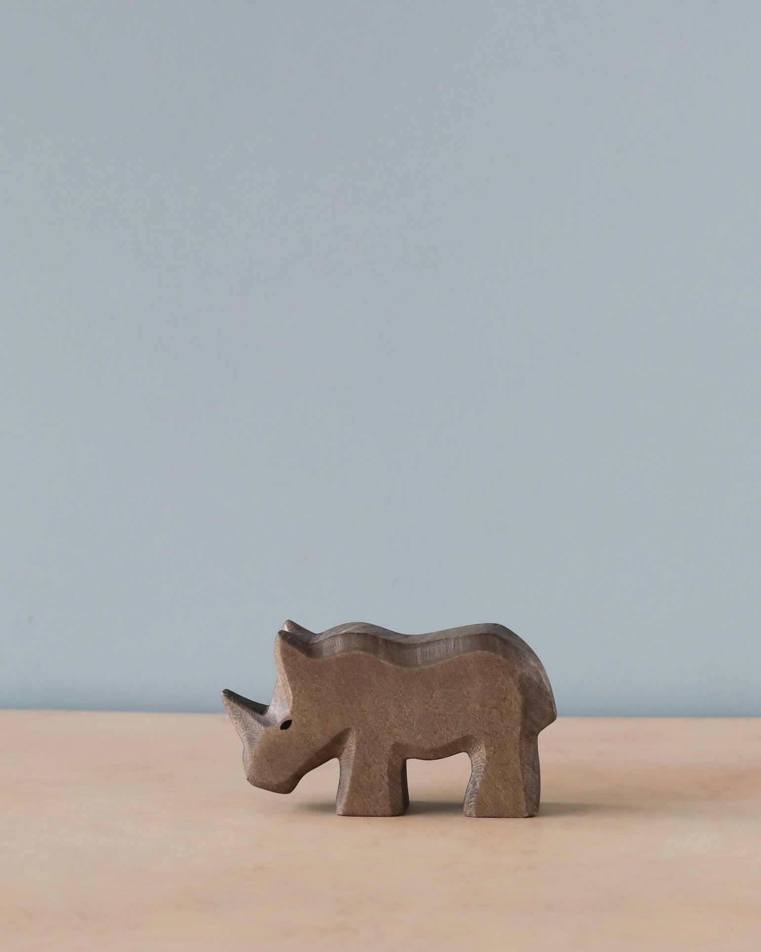 Handmade Holzwald Baby Rhino - Image 2
