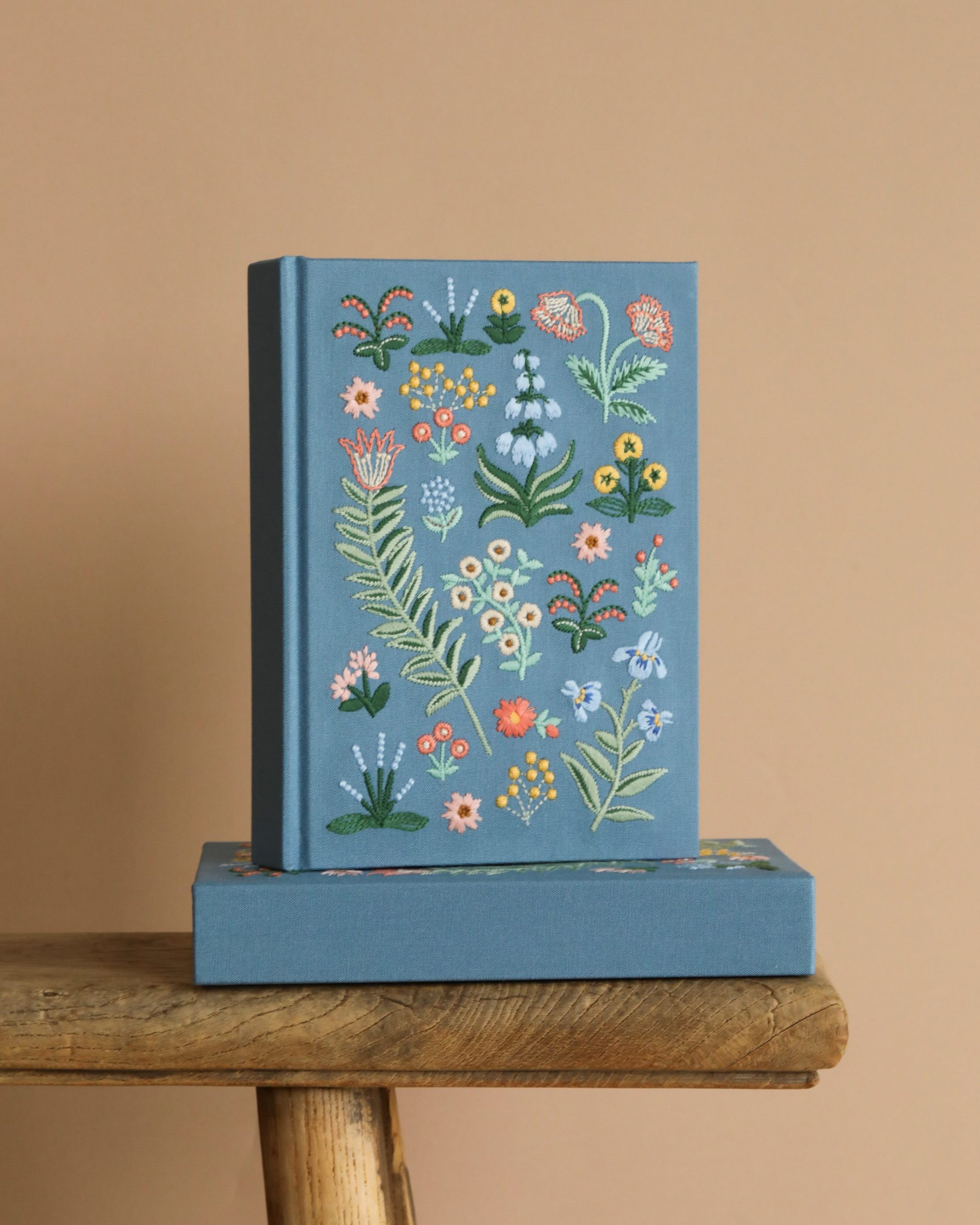 Menagerie Garden Embroidered Journal