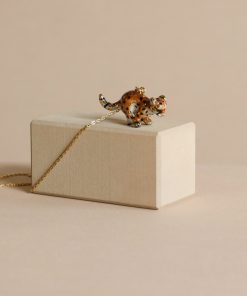 Cheetah Cub “Touch of Gold” Necklace