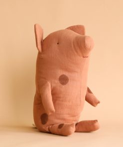 Truffle Pig, Large - Vintage Rose