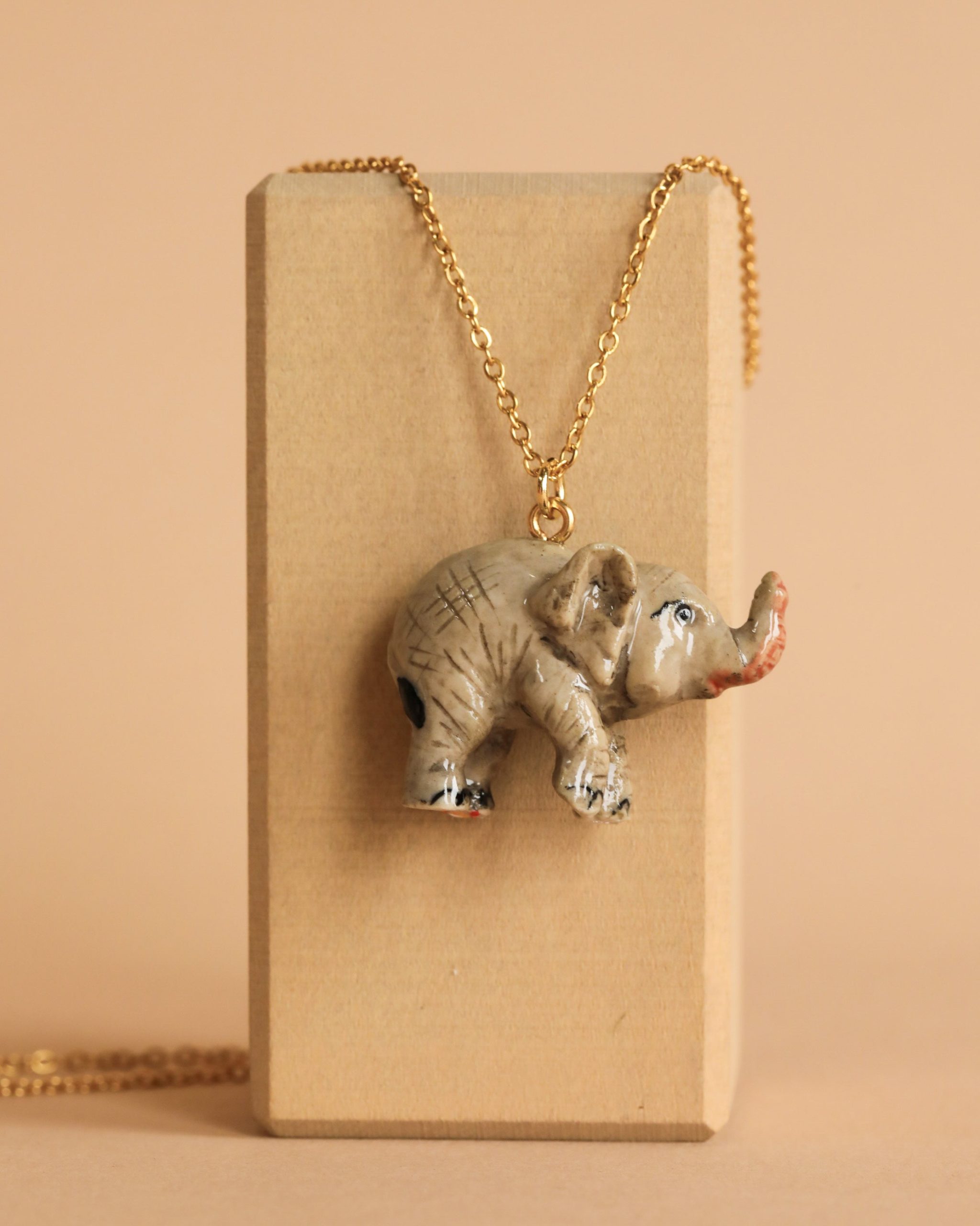 Baby Elephant Necklace
