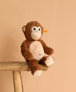 Steiff Bodo Monkey Plush Stuffed Toy, 12 Inches