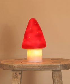 Small Red Mushroom Lamp